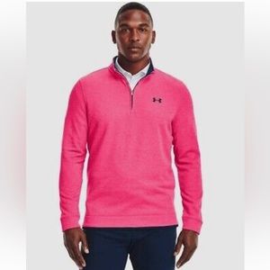 Under Armour Golf Storm Sweater Fleece 1/4 zip Pullover men’s small